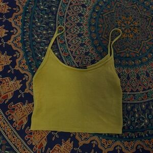 Brandy Melville honey yellow tank